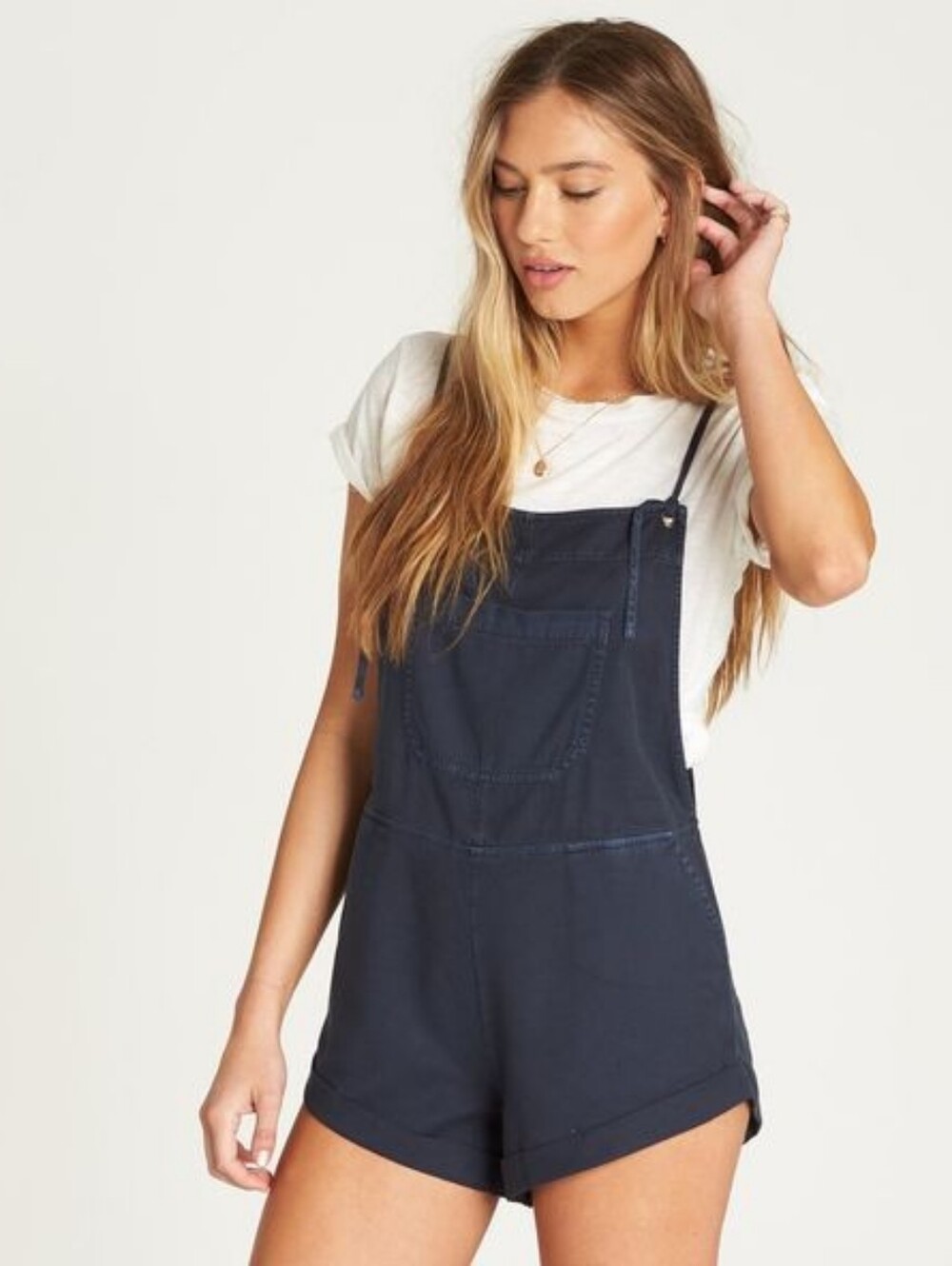 Billabong Wild Pursuit Romper Overall Ink M Like New